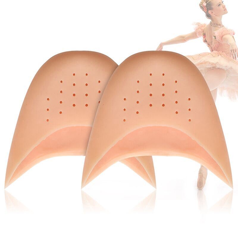 Silikone Ballet Toe Protection Sleeve Toe Set Sko Cover